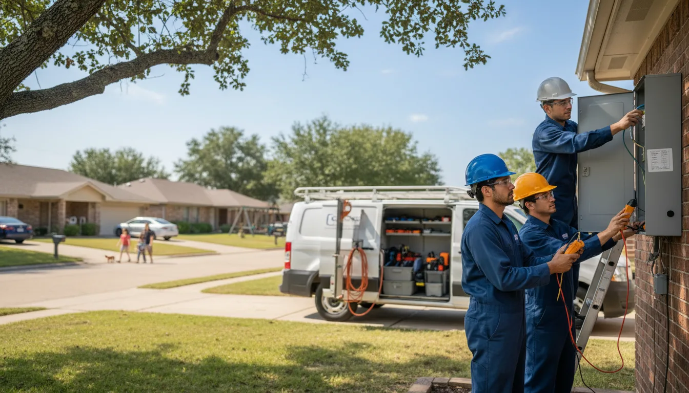 Certified electrician providing emergency electrical services in Cana, VA